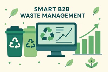 Smart B2B Waste Management Concept
