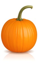 Obraz premium Orange pumpkin, smooth skin