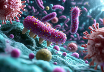 Microscopic World of Bacteria and Viruses A Microscopic View of Microbes