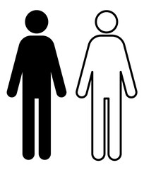 Black and white pictogram of a person sitting and performing a one-leg stretch, available in line art and solid styles. Ideal for exercise, posture training, and workplace wellness.