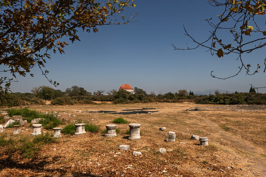Different views of the ancient city of Miletus