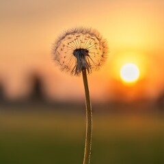 beautiful sunset over the sea