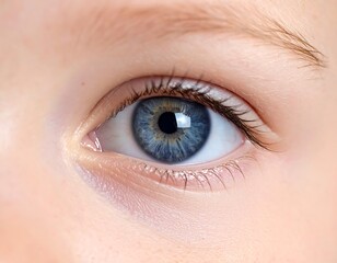 Close-up child's eye