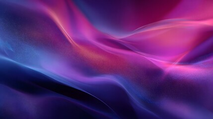 Obraz premium Abstract colorful waves with a smooth gradient effect background.