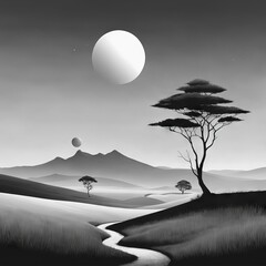 abstract background, space for text