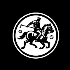 Naklejka premium horse and a rider