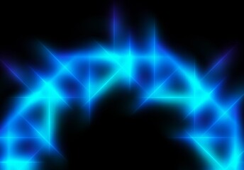 abstract geometric neon light lines art Vibrant neon spiral design with glowing purple, pink, and yellow rays. Perfect for futuristic backgrounds, posters, or digital art