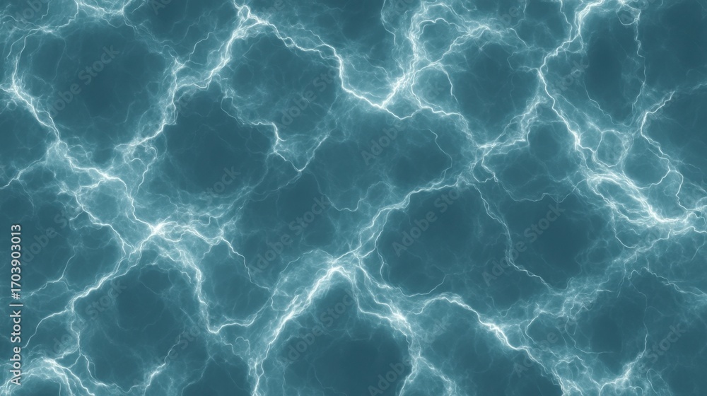 Poster abstract blue and white lightning background with generative energy patterns perfect for modern desi