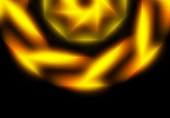 abstract geometric neon light lines art Vibrant neon spiral design with glowing purple, pink, and yellow rays. Perfect for futuristic backgrounds, posters, or digital art
