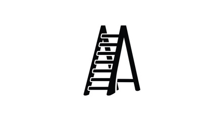 Portable Folding Ladder for Household and Outdoor Use