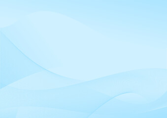 Obraz premium abstract blue background with wavy lines