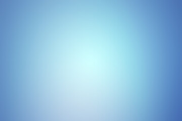 Abstract background of light blue shades with glare and bokeh effect.
