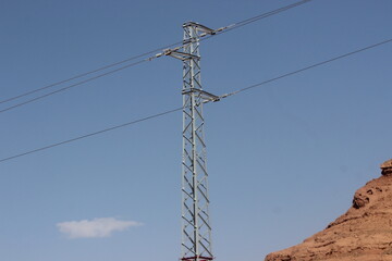 Obraz premium Electrical pole