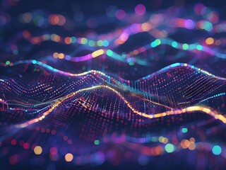 abstract polygon technology. technology background. 3d illustration.abstract illustration.