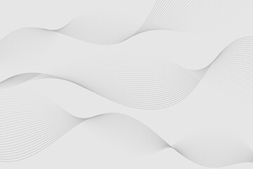 Minimalist Abstract white Wavy Lines Vector.A modern and vibrant abstract background featuring a smooth, flowing gradient. The design blends a variety of bright.