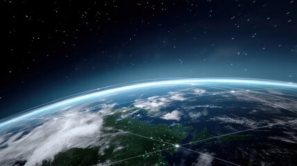 Complex Weaving of Code Strings Over Rotating Planet Earth with Stars and Atmospheric Effects