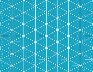 Geometric teal pattern