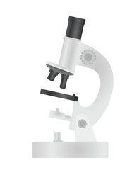 Microscope. Science concept. vector illustration