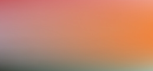 Naklejka premium This gradient background features soft transitions from coral pink at the top to gentle orange and subtle gray-green at the bottom, offering a smooth, versatile backdrop