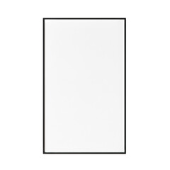 A single gray rectangular object with rounded corners isolated on a transparent background for design elements isolated on transparent background