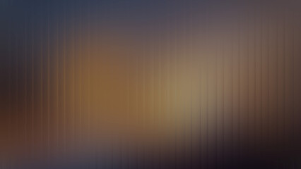 Blurred vertical lines abstract background with warm brown and dark blue gradient