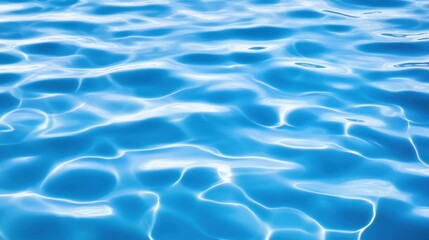 Fototapeta premium Blue water ripples texture background