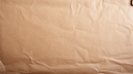 Crumpled craft paper texture background