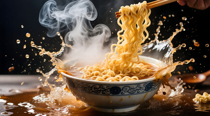 Noodles Boil Over Action Scene