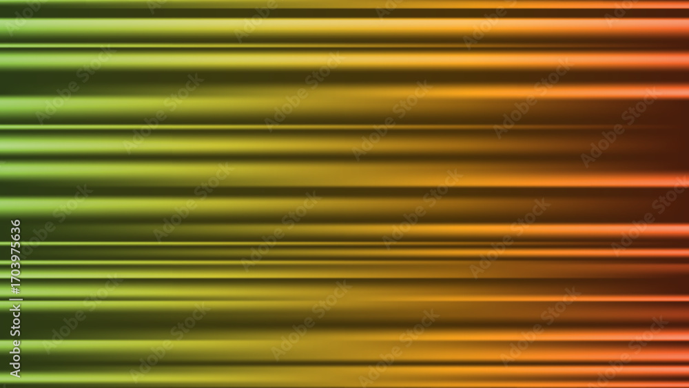 Poster abstract background with horizontal rays