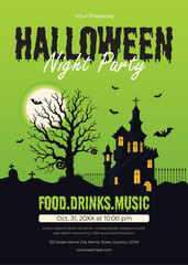 Halloween Party Flyer