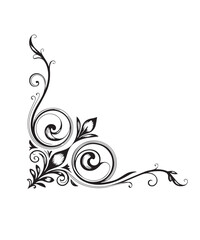 abstract floral  png background