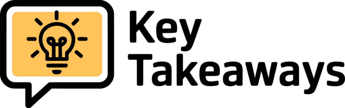 Key takeaways summary points main ideas important lessons