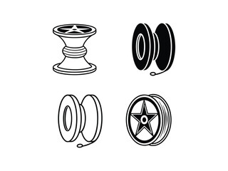 Yo-yo Illustrations in Various Styles