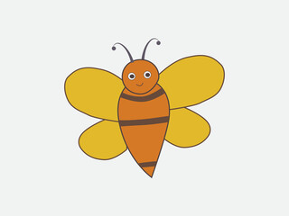 A butterfly with a butterfly on the front