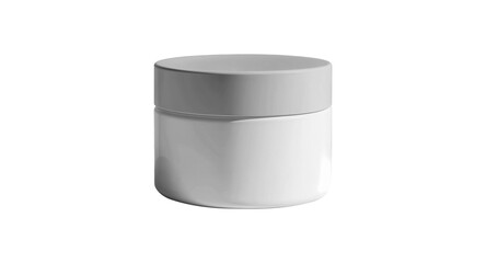 Realistic Cream Jar Mockup for Skincare Product Branding and Cosmetic Packaging Design