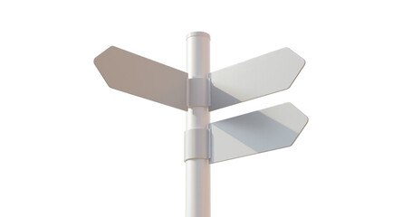 Modern Street Sign Mockup for Custom Outdoor Signage and Urban Planning Presentation