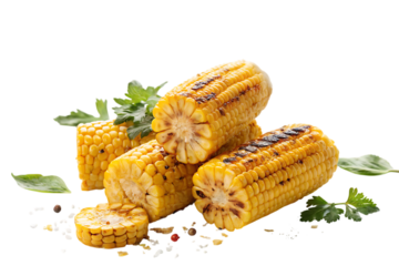 Grilled corn on the cob delight