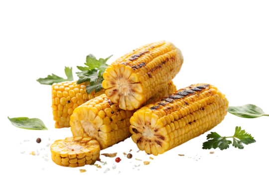 Grilled corn on the cob delight
