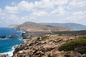 Asinara island in Sardinia, Italy