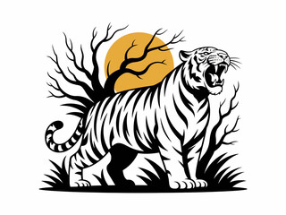 tiger vector illustration