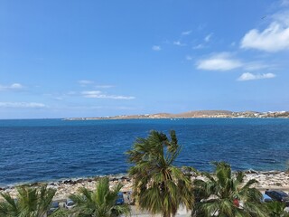 Coastal view of Paros, Greece