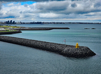 wonderful views of Iceland's capital city, Reykjavik