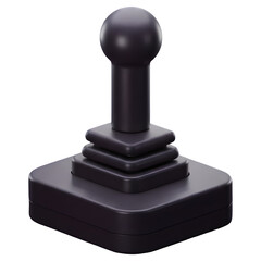Joystick Controller isolated on Transparent Background