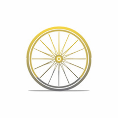 Biking Wheel Icon