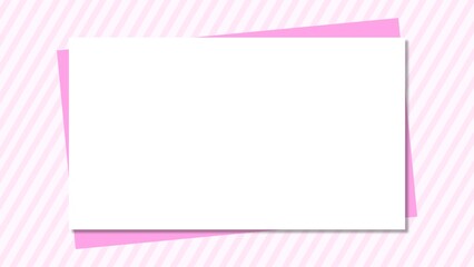 A cute and pop background with simple stripes