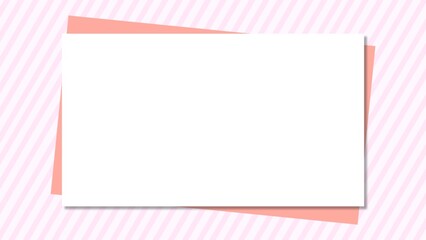 A cute and pop background with simple stripes