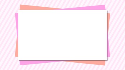 A cute and pop background with simple stripes