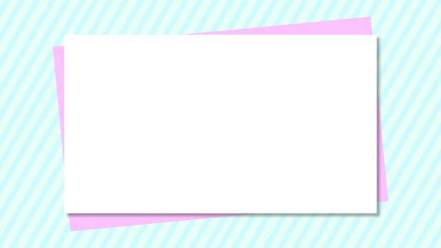 A cute and pop background with simple stripes
