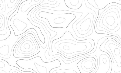 Topographic seamless contour line vector illustration in retro outdoor cartography style, perfect for hiking, trekking, mountain exploration, adventure travel posters, and vintage map design projects