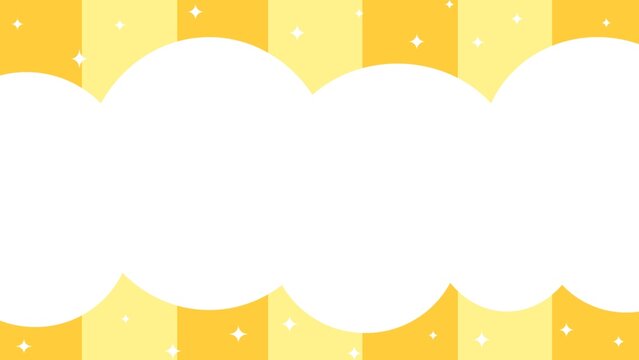 Cute and pop background with simple and colorful stripes